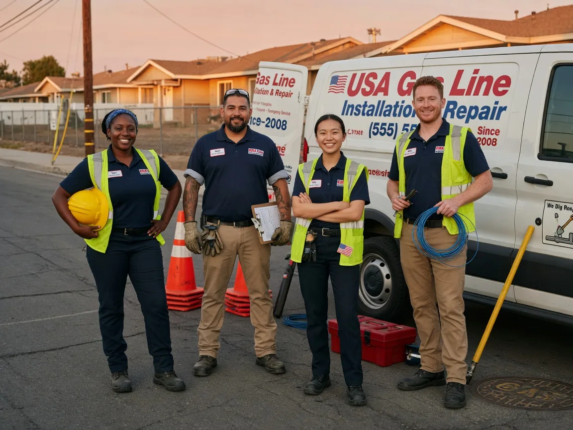 Gas Line Installation company in Levasy, MO